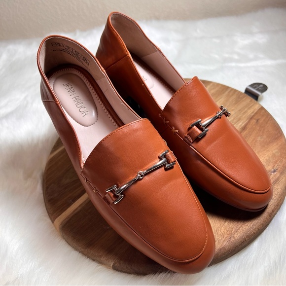 Jenn Ardor Brown Slip-on Penny Loafers Size 7.5 - Picture 2 of 13